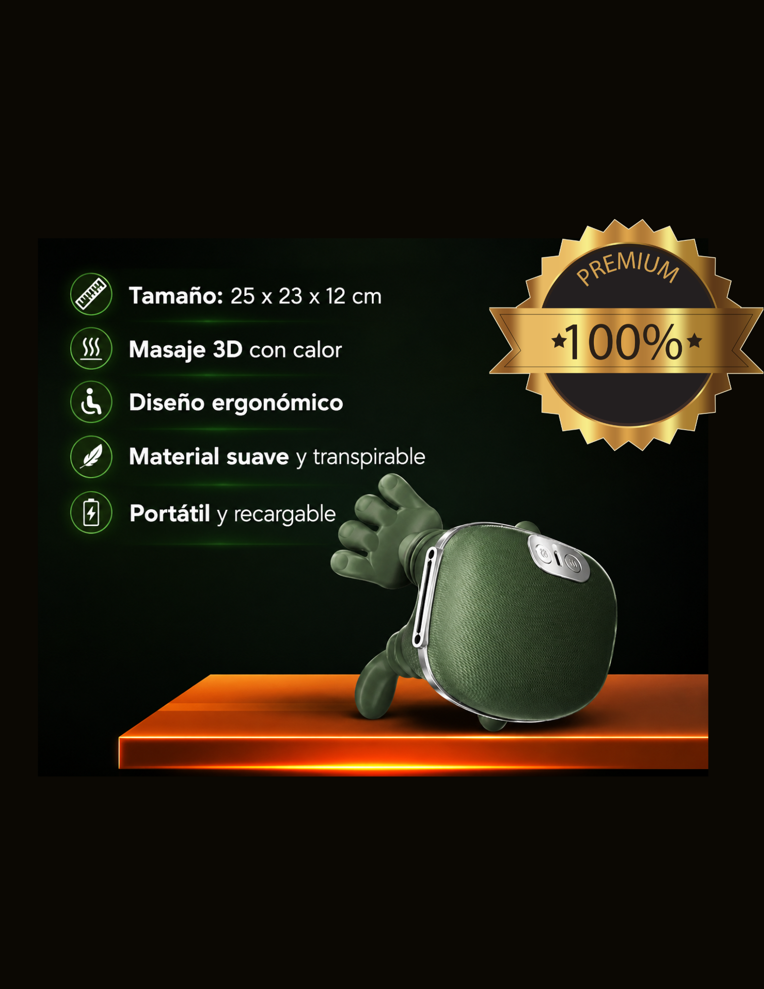 RELÁJATE DONDE QUIERAS, TU BIENESTAR  EMPIEZA HOY   🐢MASAJEADOR PORTÁTIL TORTUGA🐢 – ALIVIO PROFUNDO EN MINUTOS✨